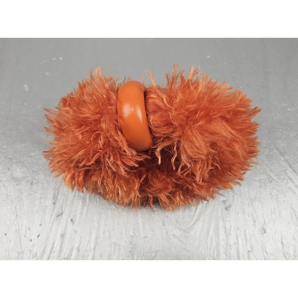JW PEI Womens Abacus Top Handle Bag Faux Fur Orange Mini NEW with BAG - Picture 4 of 6